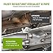 AUTOSAVER88 Exhaust X Pipe 2.5 Inch Inlet, 2.5