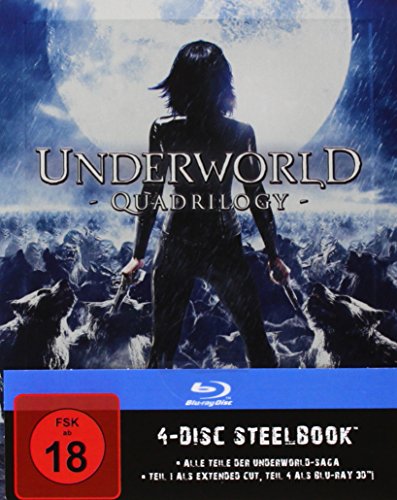 Preisvergleich Produktbild Underworld 1-4 - Steelbook [Blu-ray]