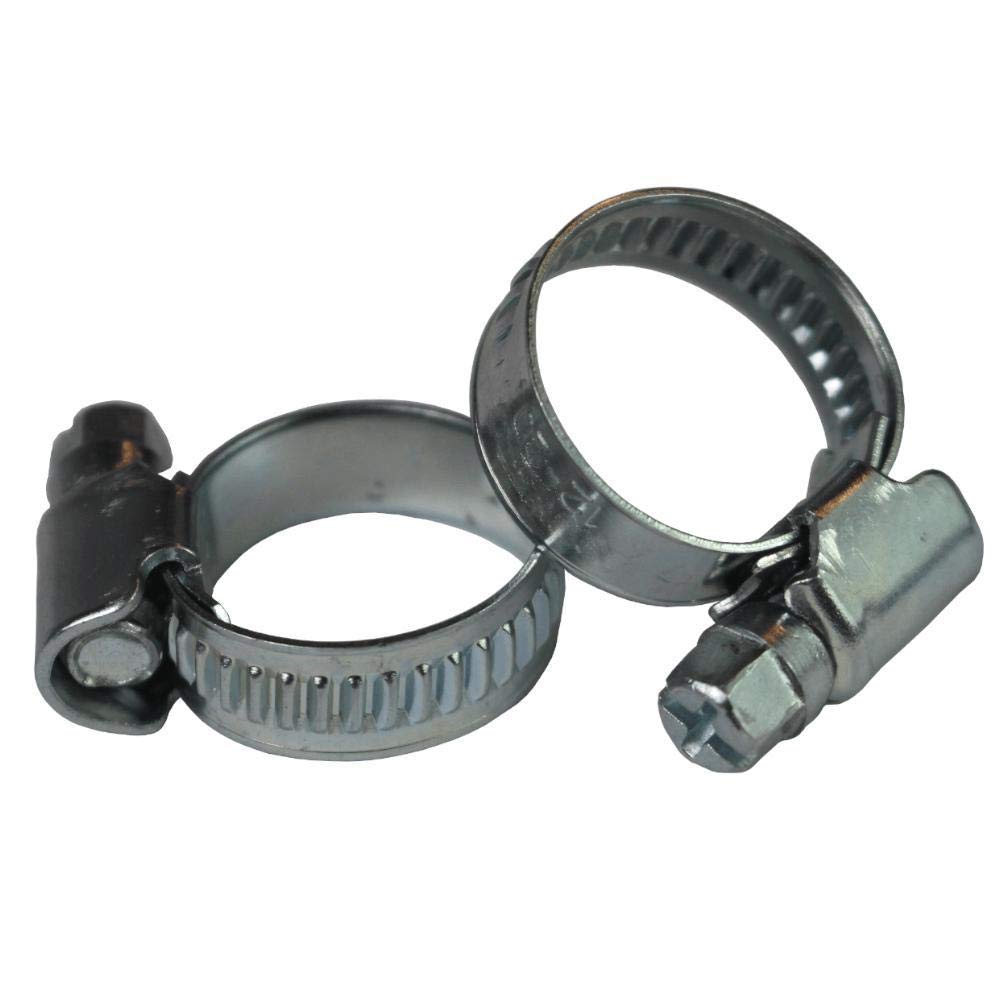 10 Fascette Stringitubo In Acciaio Inox 70-90 Mm - Con Manico A Farfalla - Foto 2