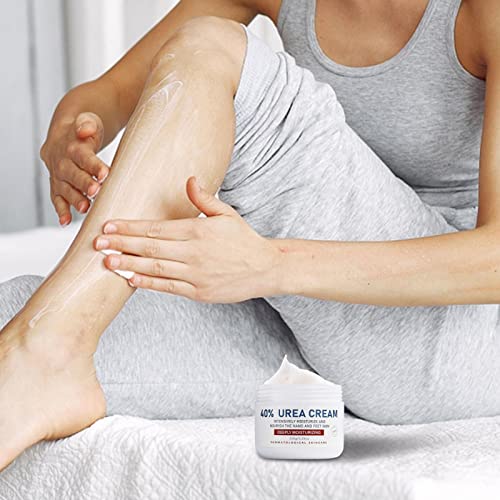 Urea Creme para as mãos | 150 g hidratante para as mãos para pele seca, 40% ureia, hidrata e hidrata