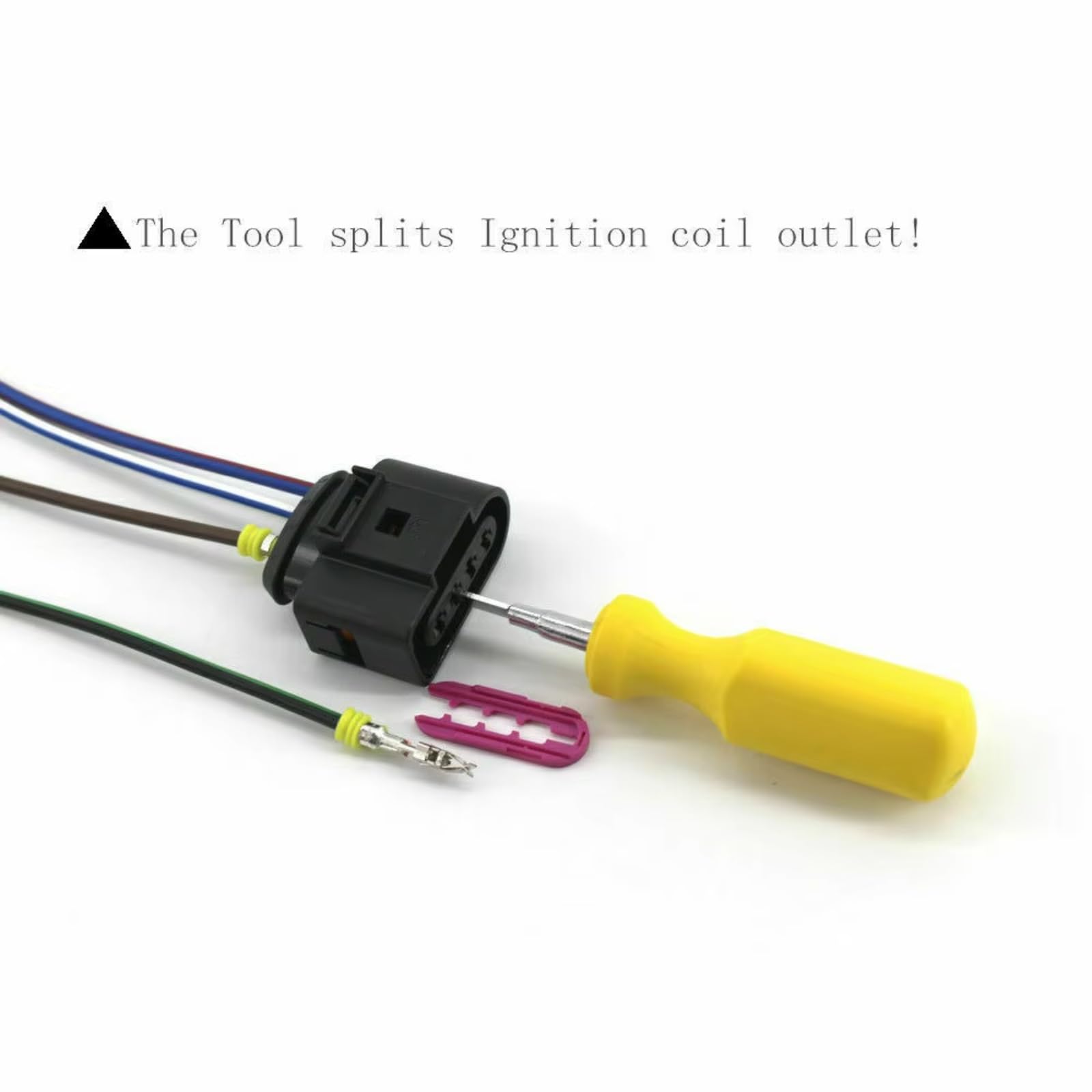 Kfz-Stecker für Skoda Rapid (2012–2016), Yeti (2010–2014) und Superb (2002–2015), Zündspulenstecker, Kabelbaumstecker 4B0973724