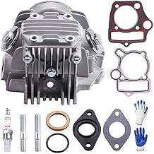 ORAEVY 52.4mm Complete Cylinder Head Replacement for 4 Stroke 110cc Engine Chinese ATV Go Kart Dirt Bike Pit Bike Scooter Coolster TaoTao SSR