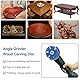 90 Mm Winkelschleifer Holz 6 Zähne Wood Carving Disc Schnitzscheibe Winkelschleifer Holzschnitzscheibe Kettensägenfräser Fräswerkzeug Für 16mm Blende Winkelschleifer, Holzschnitzscheiben-Set