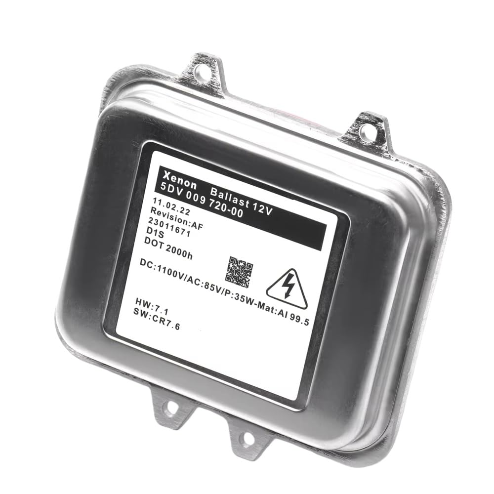 Xenon Ballast 5DV009720-00 5DV 009 720-00 Car D1S HID Control Module Unit Xenon Ballast Fast Start for Astra J 2009-2012