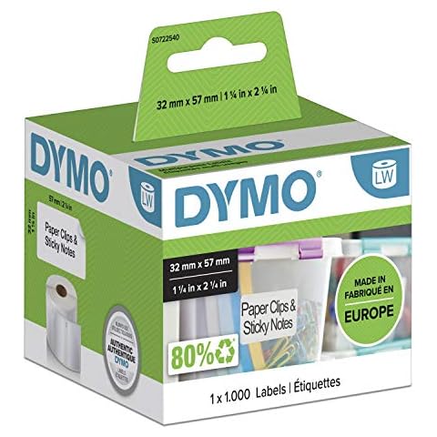 Etiquetas auténticas multiusos DYMO LW Cover