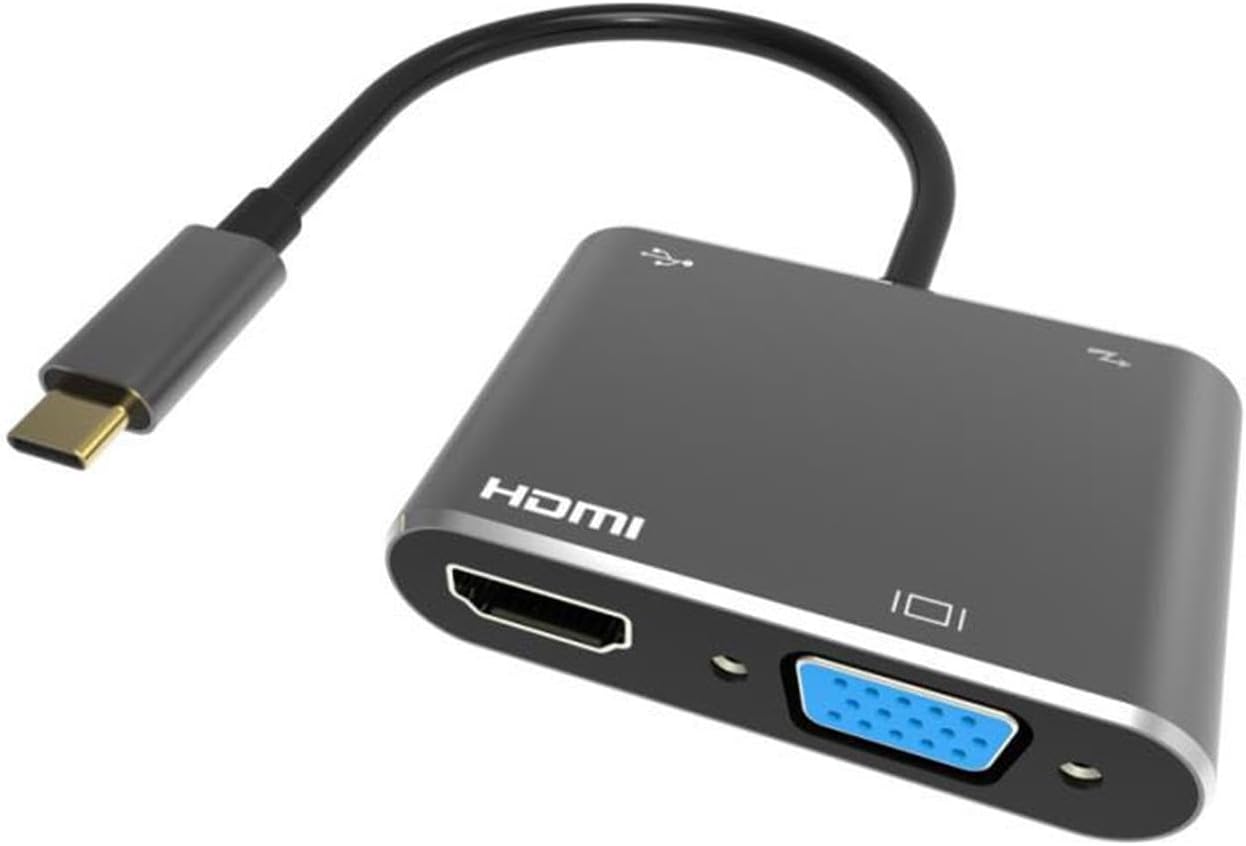 Vcom CU451 Type-C To Vga Hdmi Usb Type-C Converter