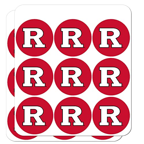 Rutgers Scarlet Knights Logo Planner Calendar Scrapbooking Crafting Stickers