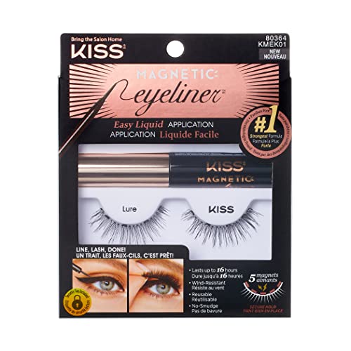 KISS Magnetic False Eyelashes and Eyeliner