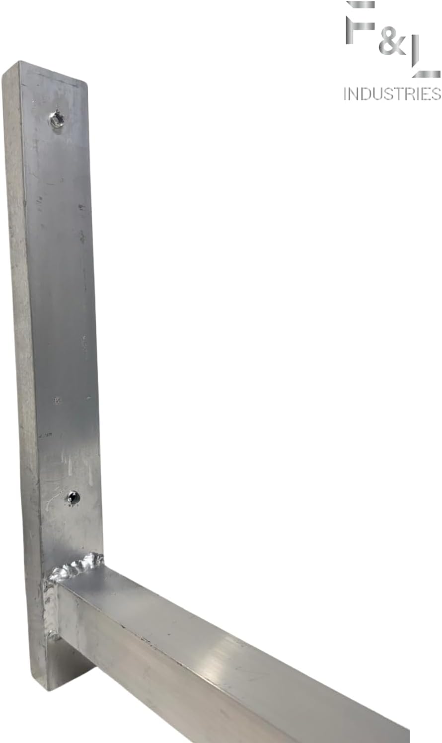 F&L Heavy-Duty Mini Split Wall Mount Bracket—Rust-Resistant Aluminum AC Support for Ductless Heat Pump Systems—Universal Fit, 700 lb Capacity—Approved by Florida Building Code (18"x18" Heavy Duty)