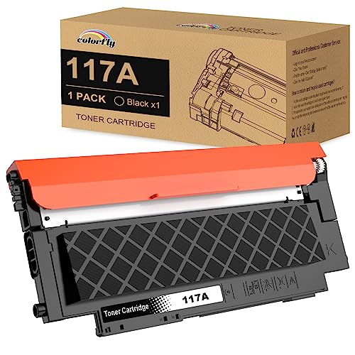colorfly 117A Toner Compatible para 117A Toner Set 117a Negro para Toner Color Laser MFP 179fwg 178nwg 150nw 179fnw 150a 178nw W2070A W2071A W2072A W2073A