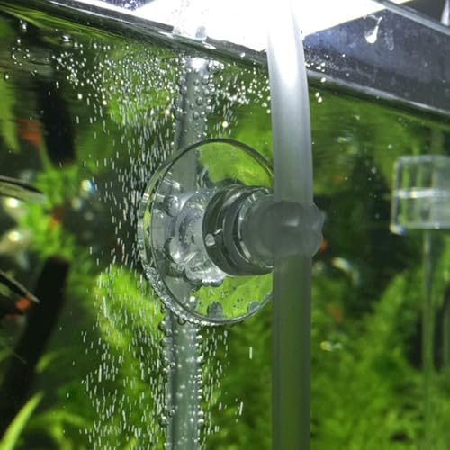 30 Stück Aquarium Saugnapf Clips, Suctionaquarium Saugnäpfe, für 5mm*25 Airline Luftverkehrslinie Schlauchhalter für Fish Tank Schläuche Löschen Halter Clips Schellen