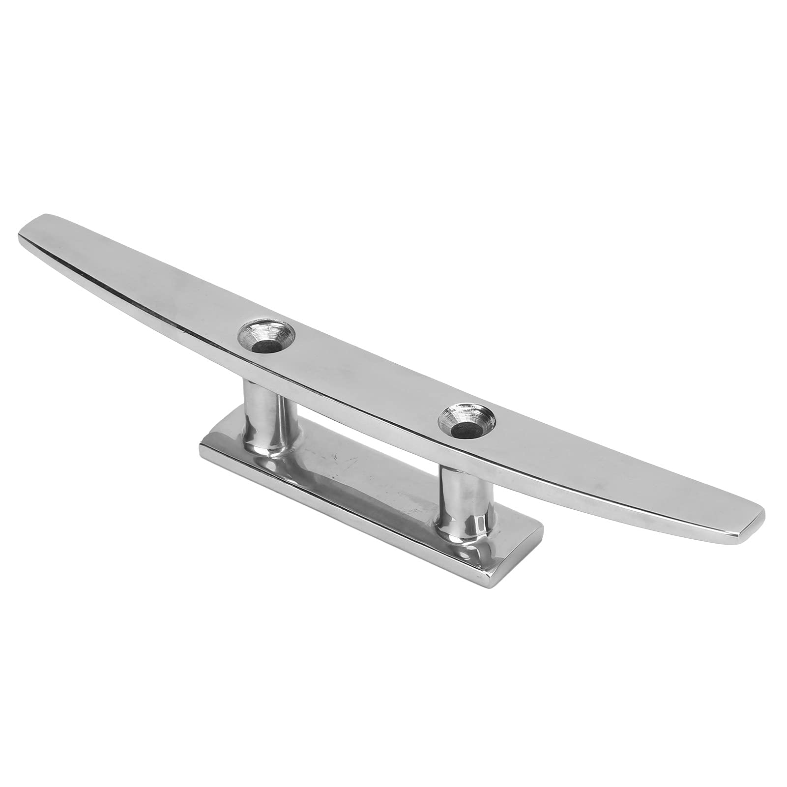 GOTOTOP Belay Cleat Stainless Steel Cleat Boat Cleat 250 Mm Boat Mooring Dock Rope Clamp for Marine Yacht