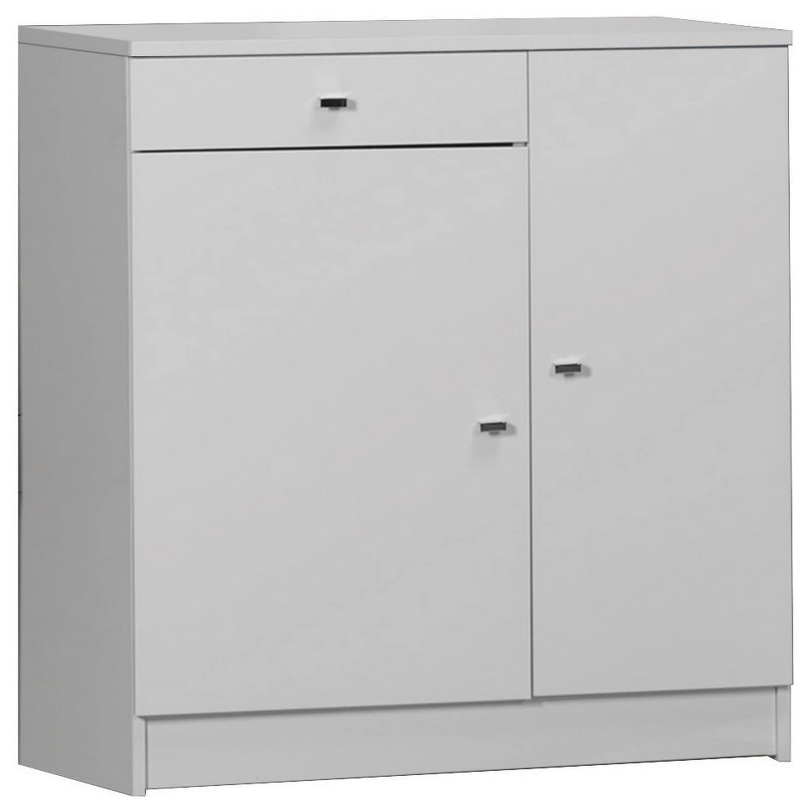 MOBILE 2 ANTE 1 CASSETTO 77X34X80 BIANCO LACCATO 342TL