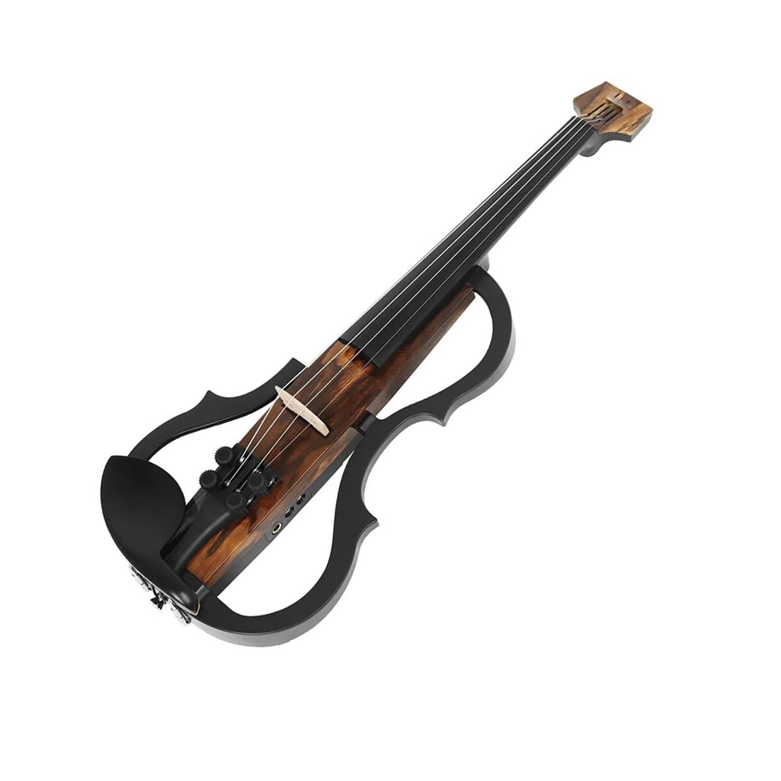 Violino Elettrico 4/4 Professionale Parte In Fibra Di Carbonio Compresi Gli Accessori Semplice Strumento A Corde. Violino