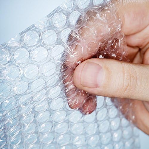 TOTALPACK Packaging Air Bubble Cushioning Wrap Roll For Safe & Secure Packing-3/16" Heavy-Duty & Reliable Air Bubble Cushioning Wrap, Easy-To-Tear 12" Green Sheets For Smaller Fragile Items-150ft Roll