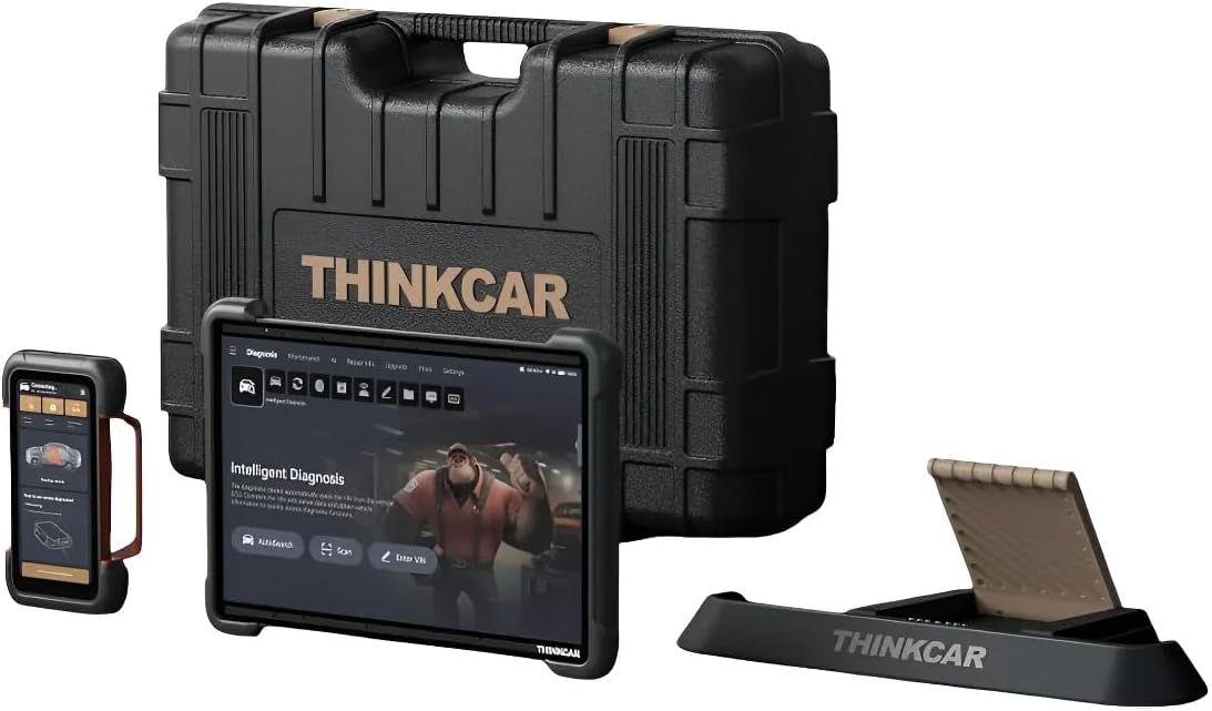 thinkcar Automotive Scanner Diagnostic Tool EXPERT399 48 Special Functions Can FD FCA DIAGNOSTIC Complete Gasoline Diesel EV with Artificial Intelligence
