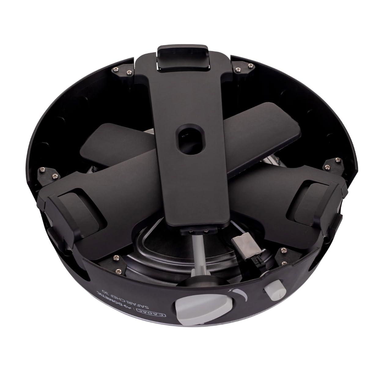 CADAC - Safari Chef 30 HP Combo - Barbecues portables - Revêtement céramique GreenGrill - Incl. Housse de protection - Camping - Les incontournables du barbecue - Utilisation en extérieur