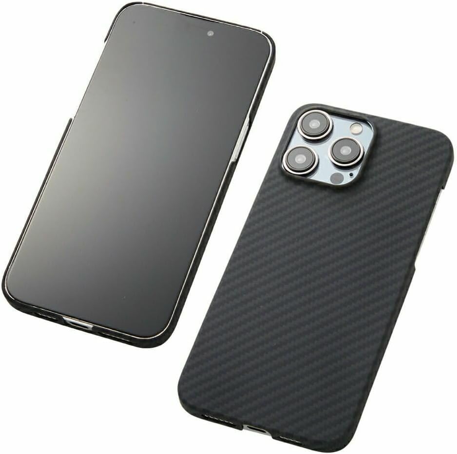 Deff Dev iPhone 15 Aramid Fiber Thin Shockproof Ultra Light Carbon Texture Case For 15ProMax