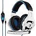 Produktbild Sades SA810 PS4 Gaming Kopfhörer Headset mit Mikrofon Lautstärkenregelung 3.5mm On Ear Stereo Audio Surround Sound Ohrhörer und Lautstärkeregelung für PS4/ Xbox One/ PC/ MAC/Laptop/Tablet /Smartphone