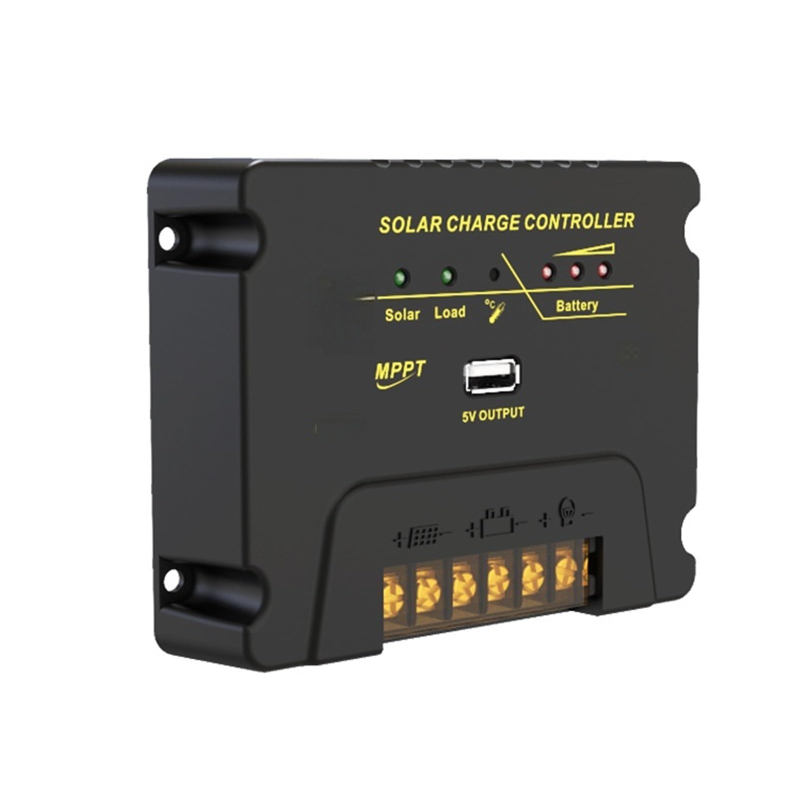 Régulateur solaire MPPT 20A 12V 24V contrôleur charge photovoltaïque batterie
