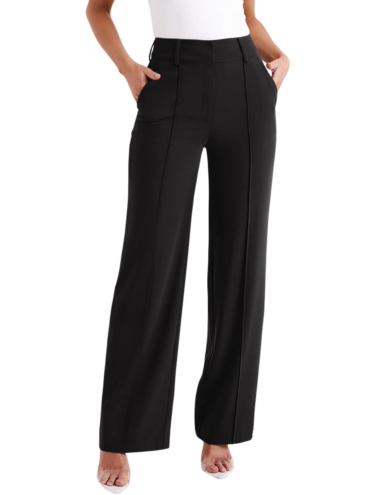 NIMIN High Waisted Work Pants for Women