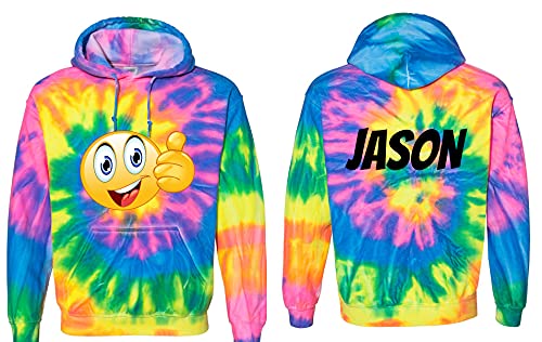 Ink Stitch Unisex 680Vr Custom Printing Design Your Own Tie Dye Hoodie Sweatshirts - Stillwater (M) #TOP4