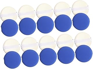 20 aplicadores de esponja de maquillaje azul,...