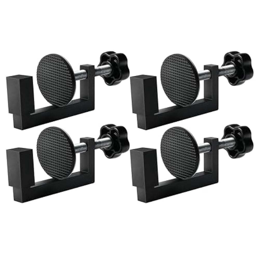 RESFNSE 4Pcs G-Clips,Adjustable Patio Furniture Clips- Outdoor Sofa Rattan Furniture Clamps-Rattan Clamps Chair Fasteners