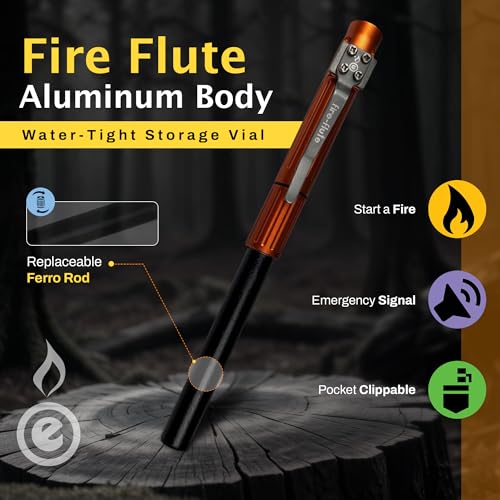 Tige de ferro de démarrage du feu avec sifflet urgence - 2
