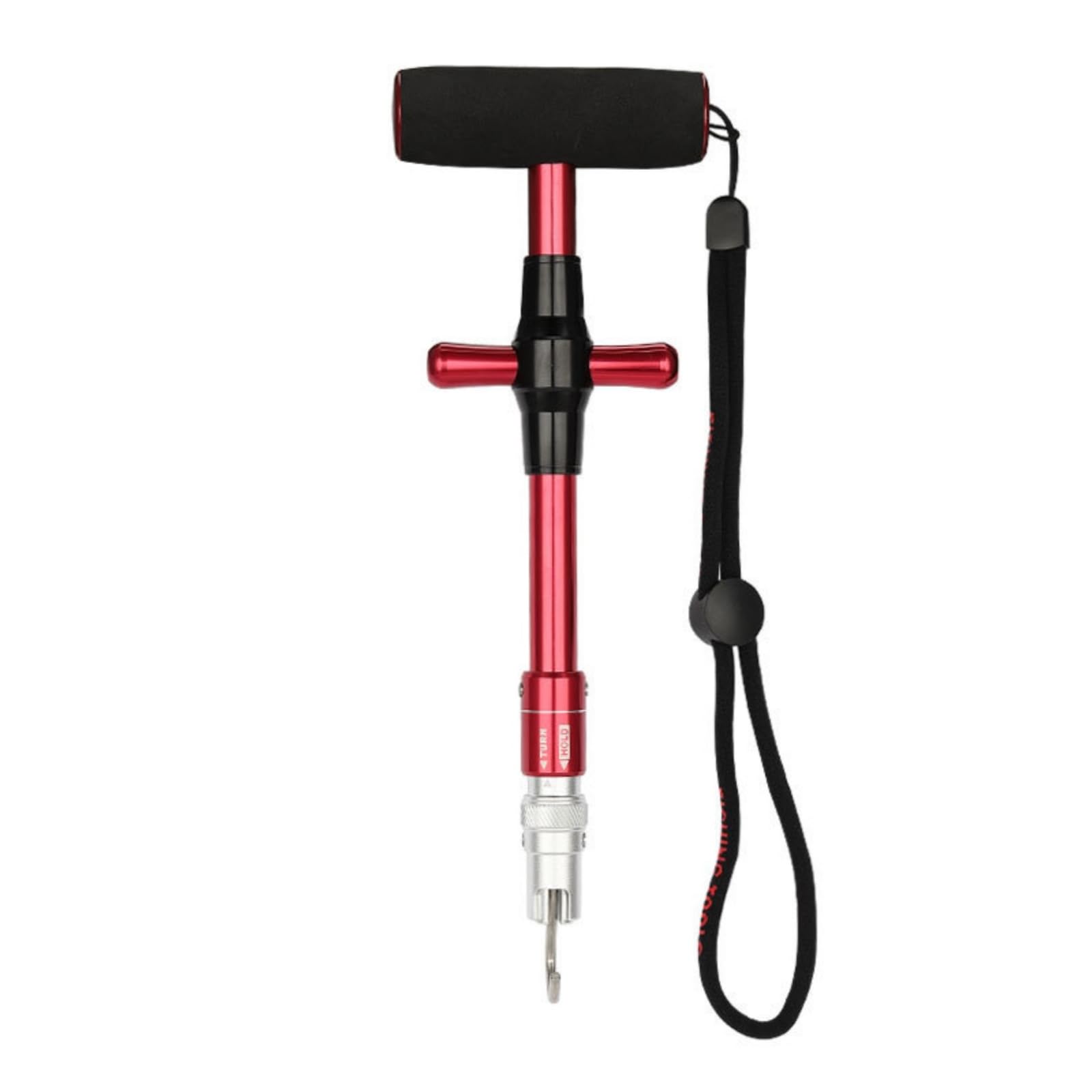 Amagogo Rimuovi Ami da Pesca Rimuovi Ami Strumento Pinza Disgorgante Accessorio con Manico Ergonomico Presa Umida Antiscivolo Sgancio Rapido a una Mano, Red