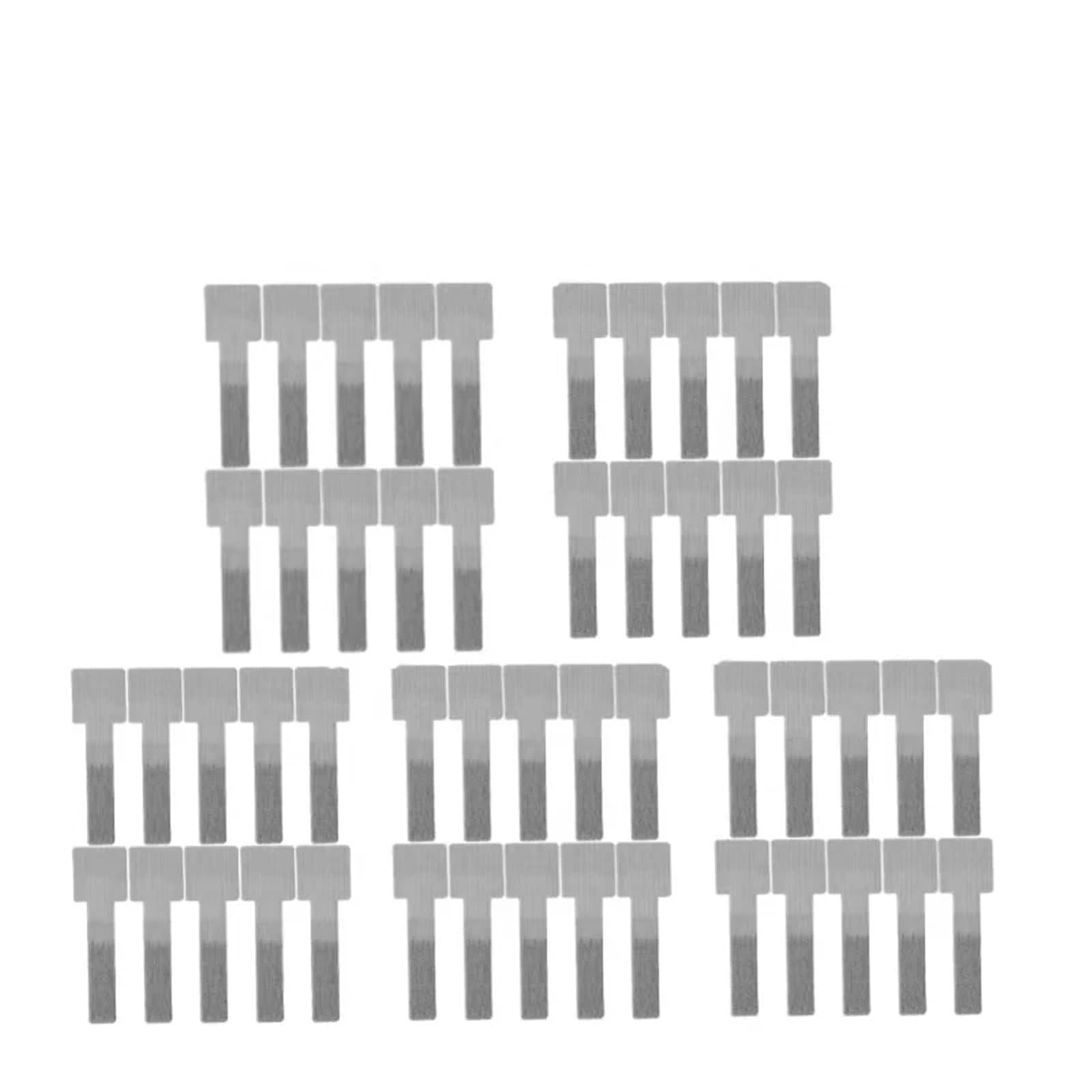 Chrklio 50Pcs Grey Cable Ties New Reusable Cable Ties: Self-Adhesive & Adjustable