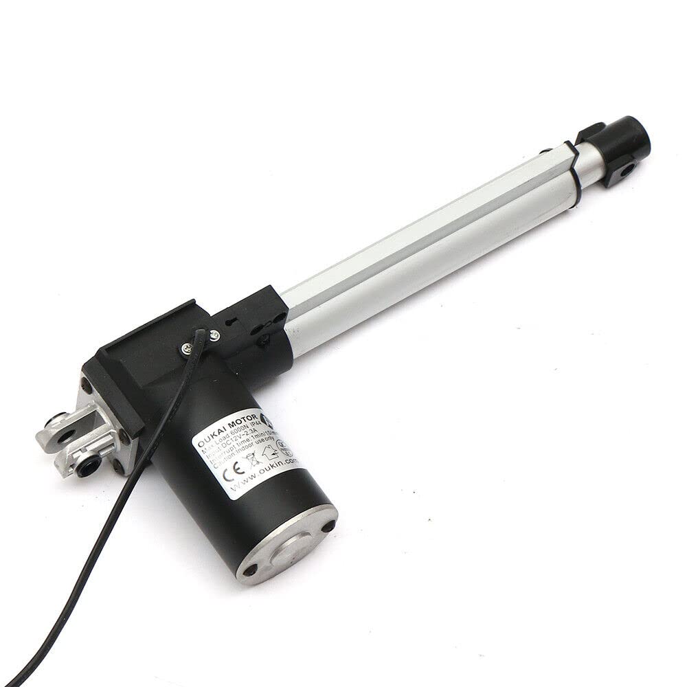 6000N 500mm Linearantrieb, Linearmotor DC 12V Lineartechnik-Aktuatoren Linear Actuator für Elektrisch Motor DIY Auto Möbel Lifting Sofa