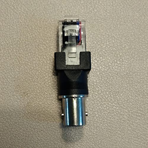 Adaptador BNC Hembra a RJ45 Macho Pack x5 miniatura 6