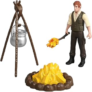 Toyvian Office Decor Miniature Miniature 1 Set Miniature Mini fire Pit Accessory Miniature Camping kit Doll House Camping kit Camping Figurine 3D Miniatures