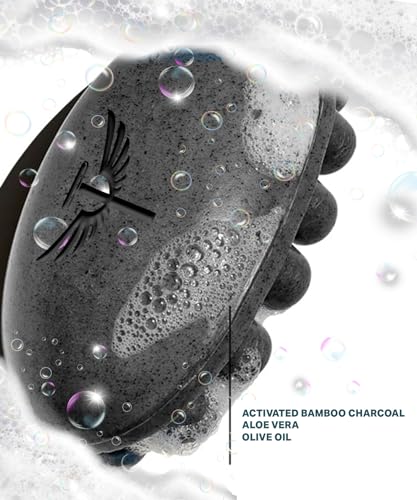 Bombay Shaving Company Charcoal Massage Soap100g | Pack of 3 - Image 5