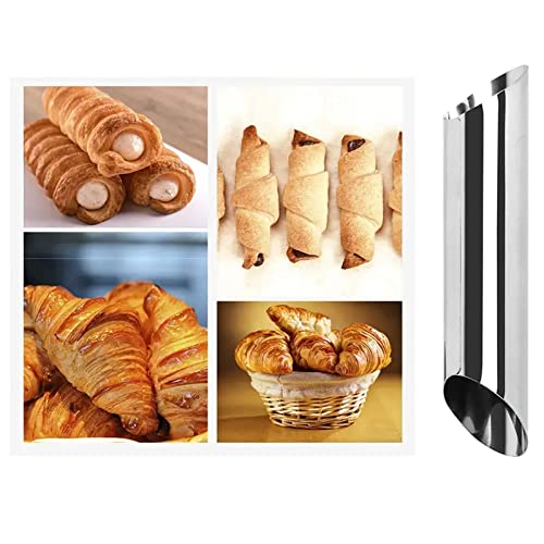 Juego de moldes de cuerno de crema antiadherentes Joyeee para hornear croissants 6