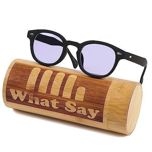 [What Say] FASHION {Xg t[ J[Y TOX NAY ɒBKl UV400 Y fB[X P[X (Cgp[v/}bgubN)