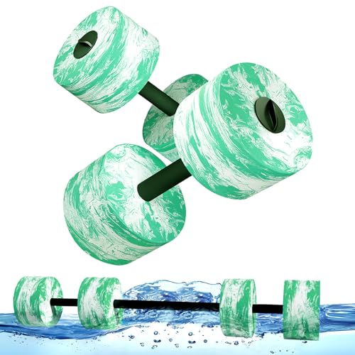 HAPBEAR 3-in-1 Adjustable Water Weights for Pool Exercise, Dumbbell&Barbell - image 1