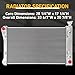 Radiator For 1988-1997 Chevy GMC C1500 C2500 K1500 K2500 4.3L 5.7L, 3 Rows Aluminum Radiator
