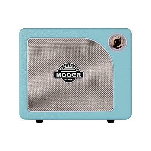 MOOER Combo de amplificador de guitarra de 15 W, amplificador de guitarra eléctrica de práctica con 9...