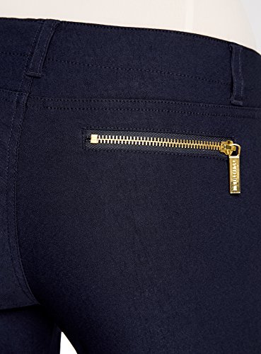 Oodji Ultra Donna Pantaloni Aderenti con Zip