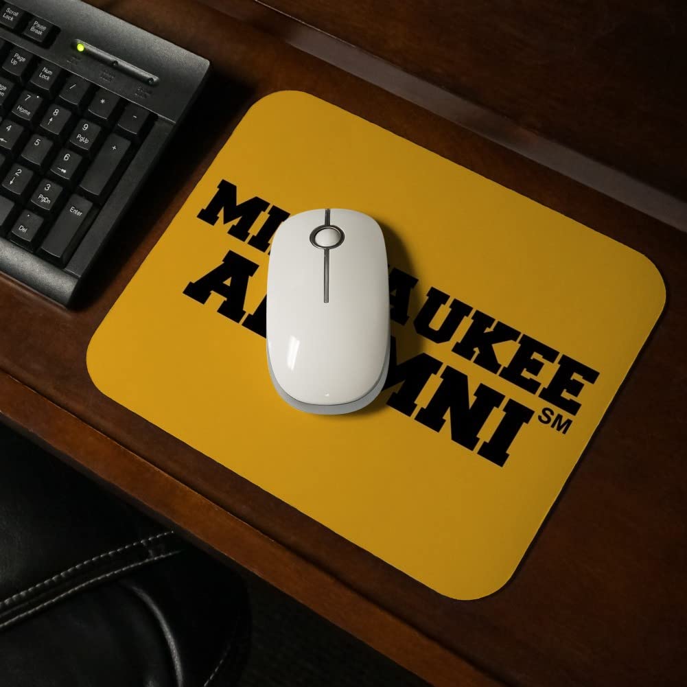 University of Wisconsin Milwaukee Official Panthers Alumn Low Profile Thin Mouse Pad Mousepad