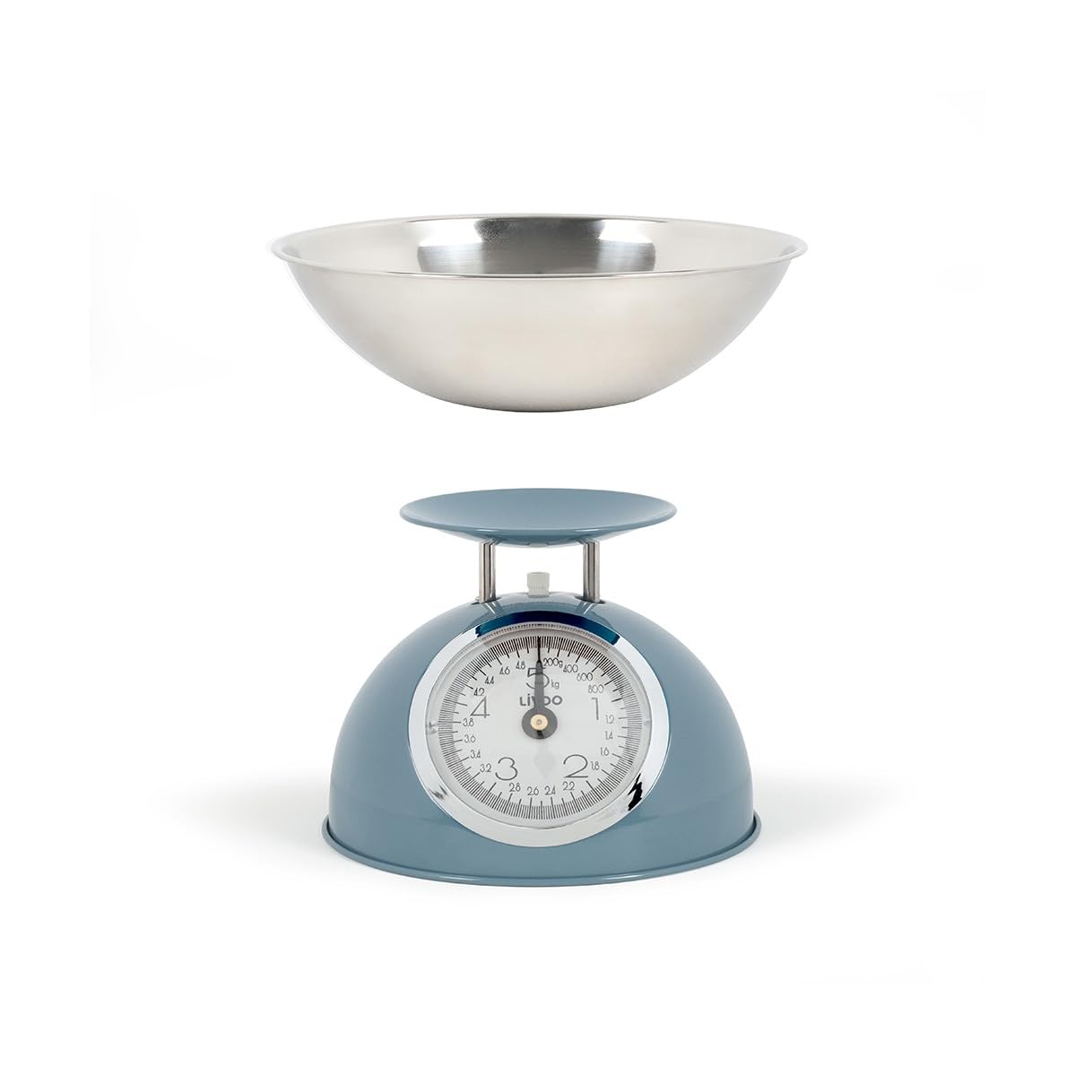 Mechanische Küchenwaage 5kg - 20g blau - dom443b