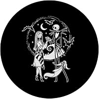 Vista 3 de Pesadilla antes de Navidad - Jack Sally Zero PopSockets estándar PopGrip