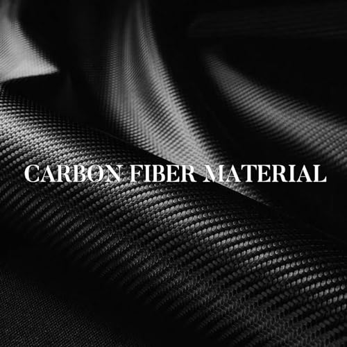 Steering Wheel Cover Carbon Fiber Car Steering Wheel Cover Accessories 14.5-15 inch Universal (Black) by Aotoyou - Used condition - Image 3