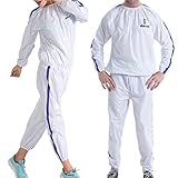 【Paquete】: ¡Nuestro MINIRAH! La combinación de sauna incluye la parte superior y los pantalones. Si tiene alguna pregunta sobre este traje de sauna, puede contactarnos, le garantizamos un reembolso del 100%.