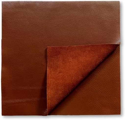 Premium Leather Strips for Crafts, Artisan Supplies, Leatherworking Materials (Black, Big)