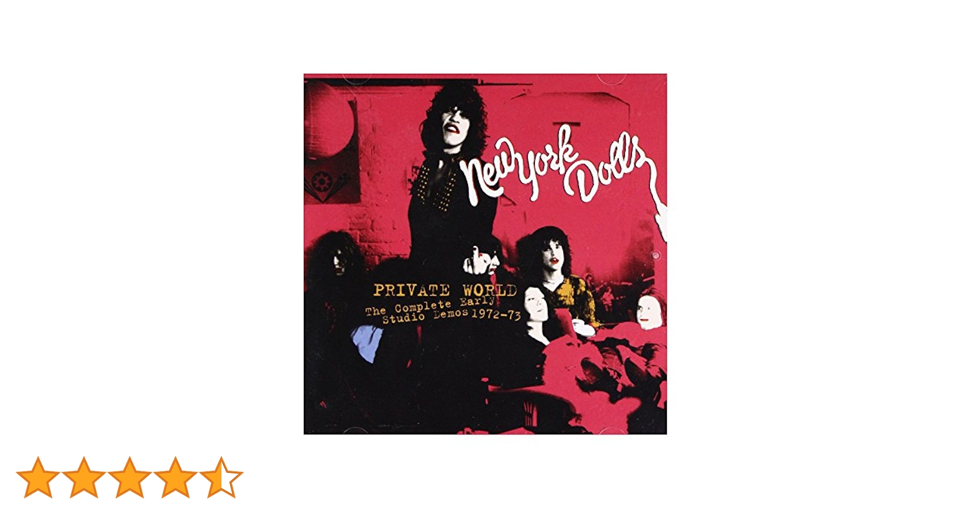 2CD！NEW YORK DOLLS/PRIVATE WORLD 1972-73 New York Dolls – Private World (The Complete Early Studio