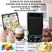 Decarboxylator & Infuser, Butter Maker Machine, Oil Infuser Machine, Gummy Maker, Mess Free, Easy to Use, Includes Recipe EBook & 2 Gummy Trays