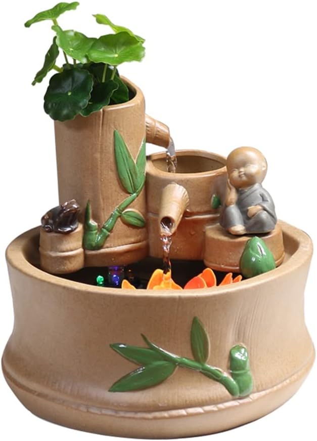 Flowing Water Desktop Landscape Decoration Micro Landscape Craft Home Decoration Living Room Decoration